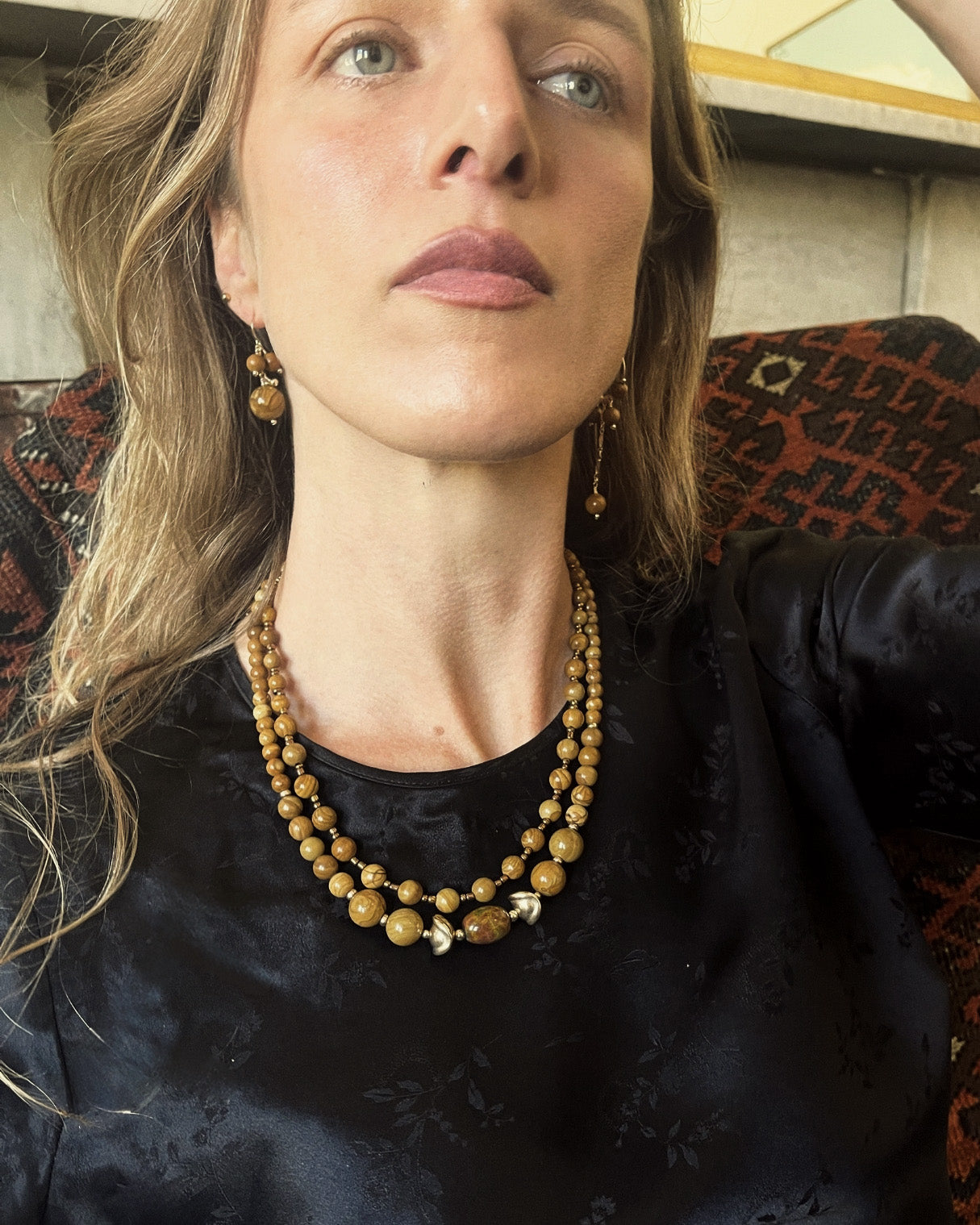 Ophelia Wood Earrings