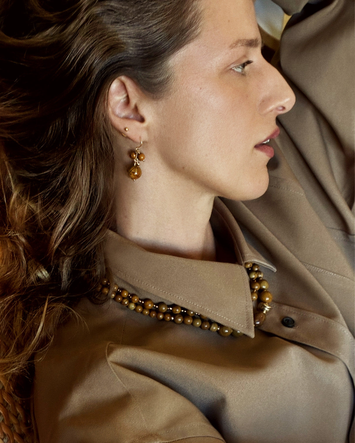 Ophelia Wood Earrings