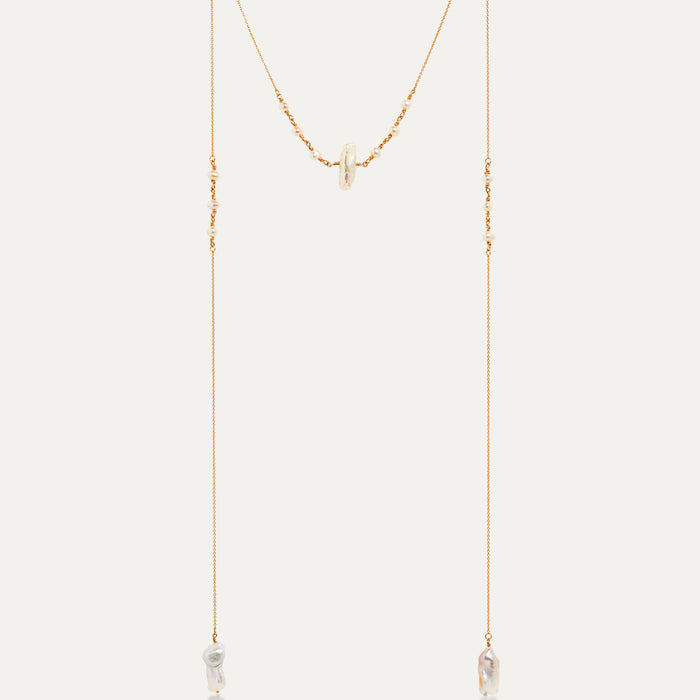 Magnolia Wrap Necklace