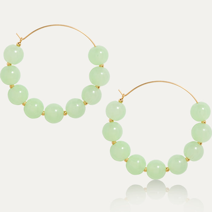 Dahlia Large Hoops