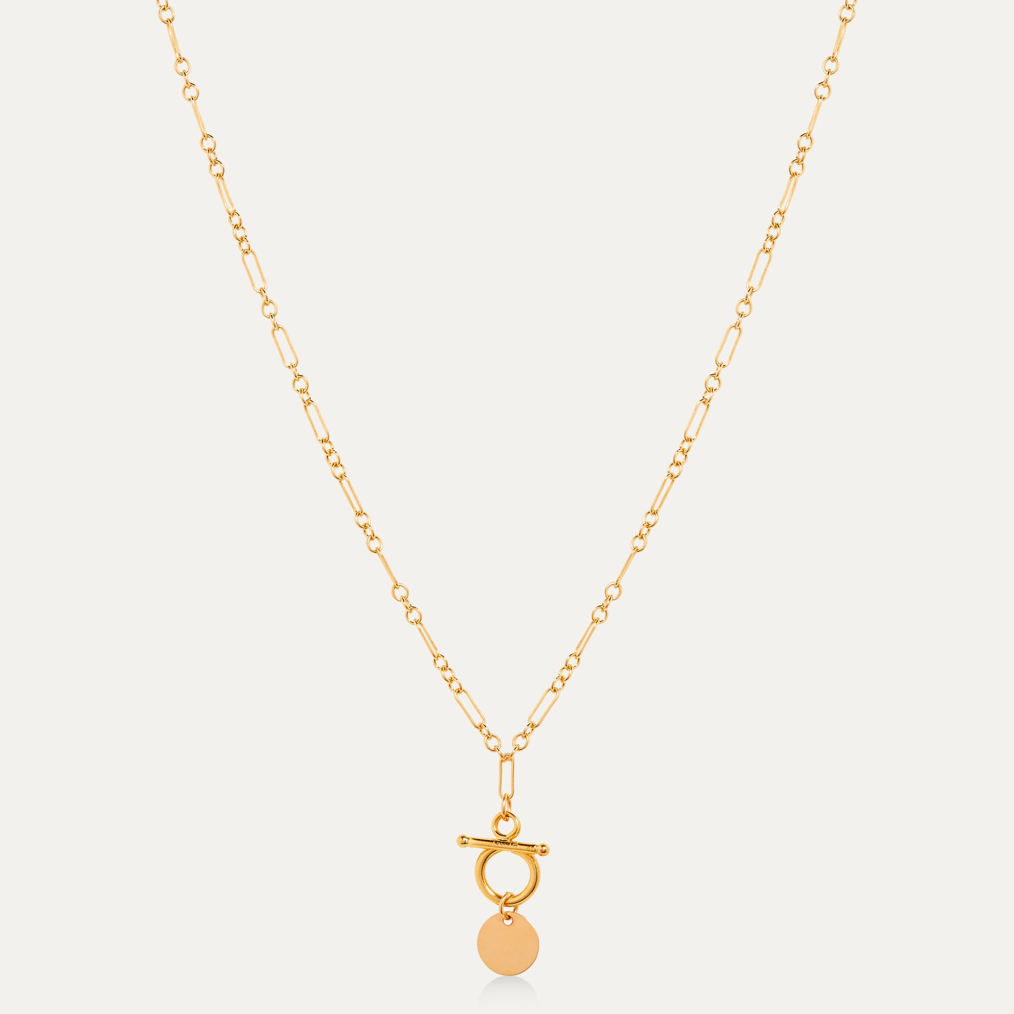 Calico Circle Necklace