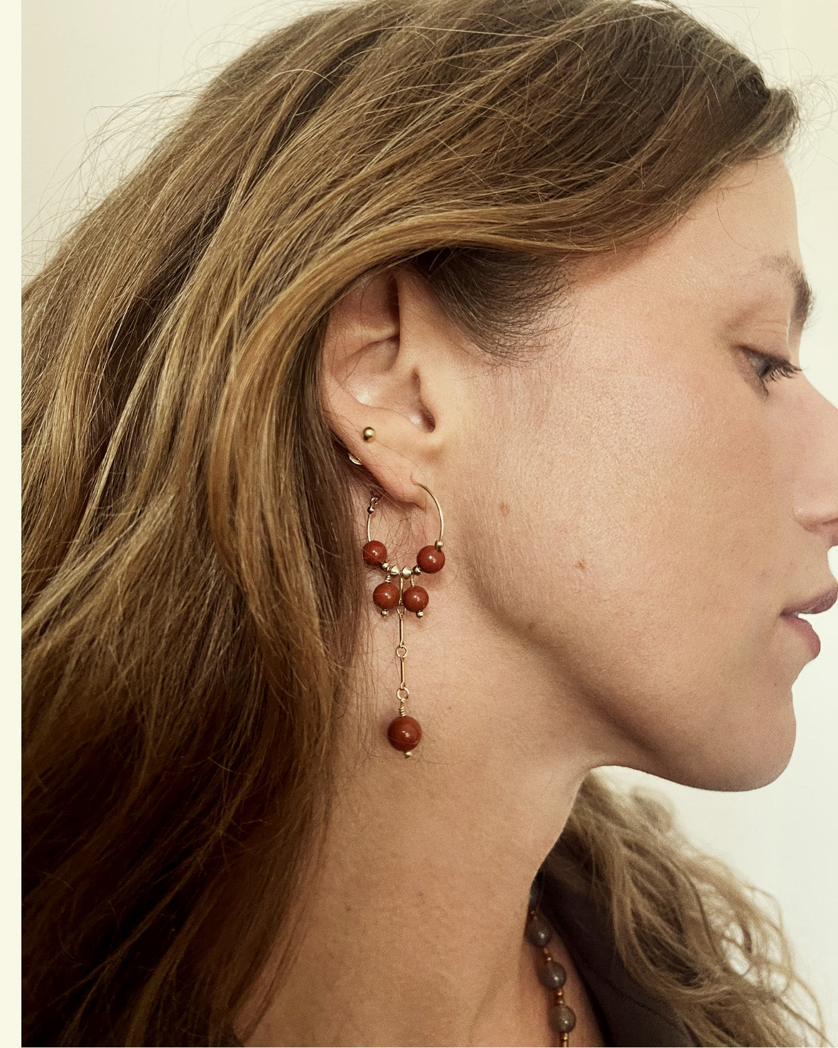 Arabella Red Hoops