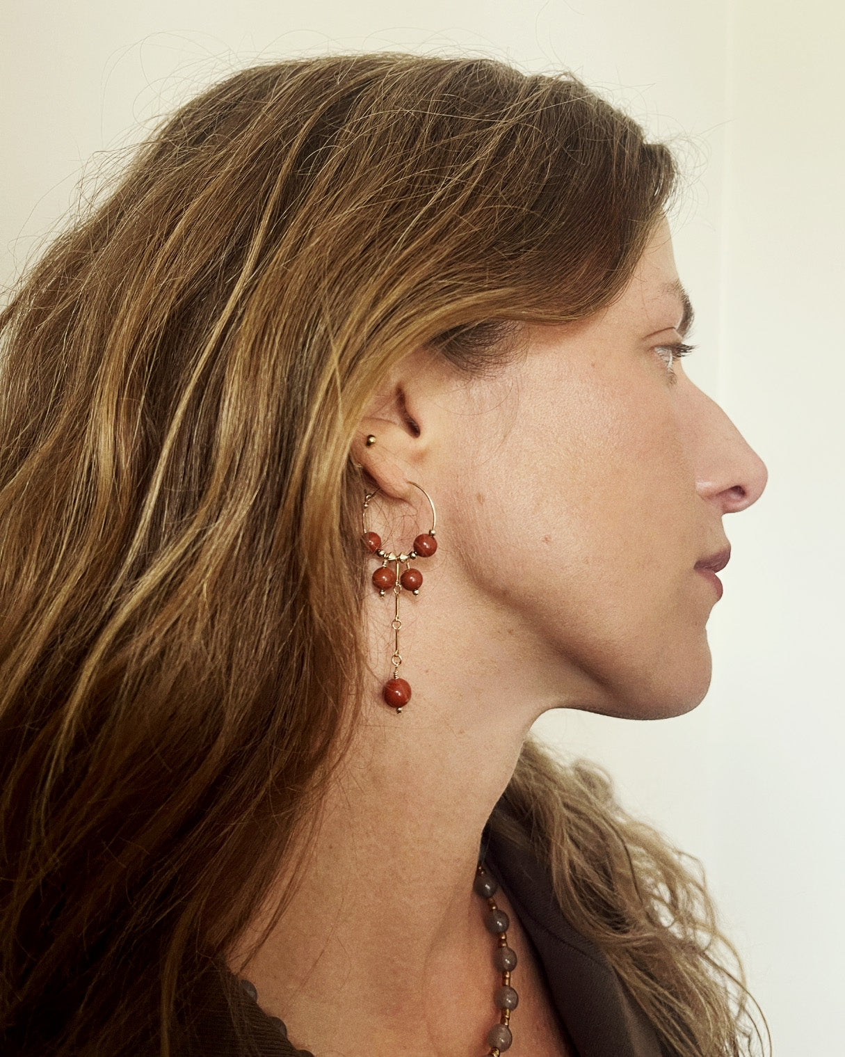 Arabella Red Hoops