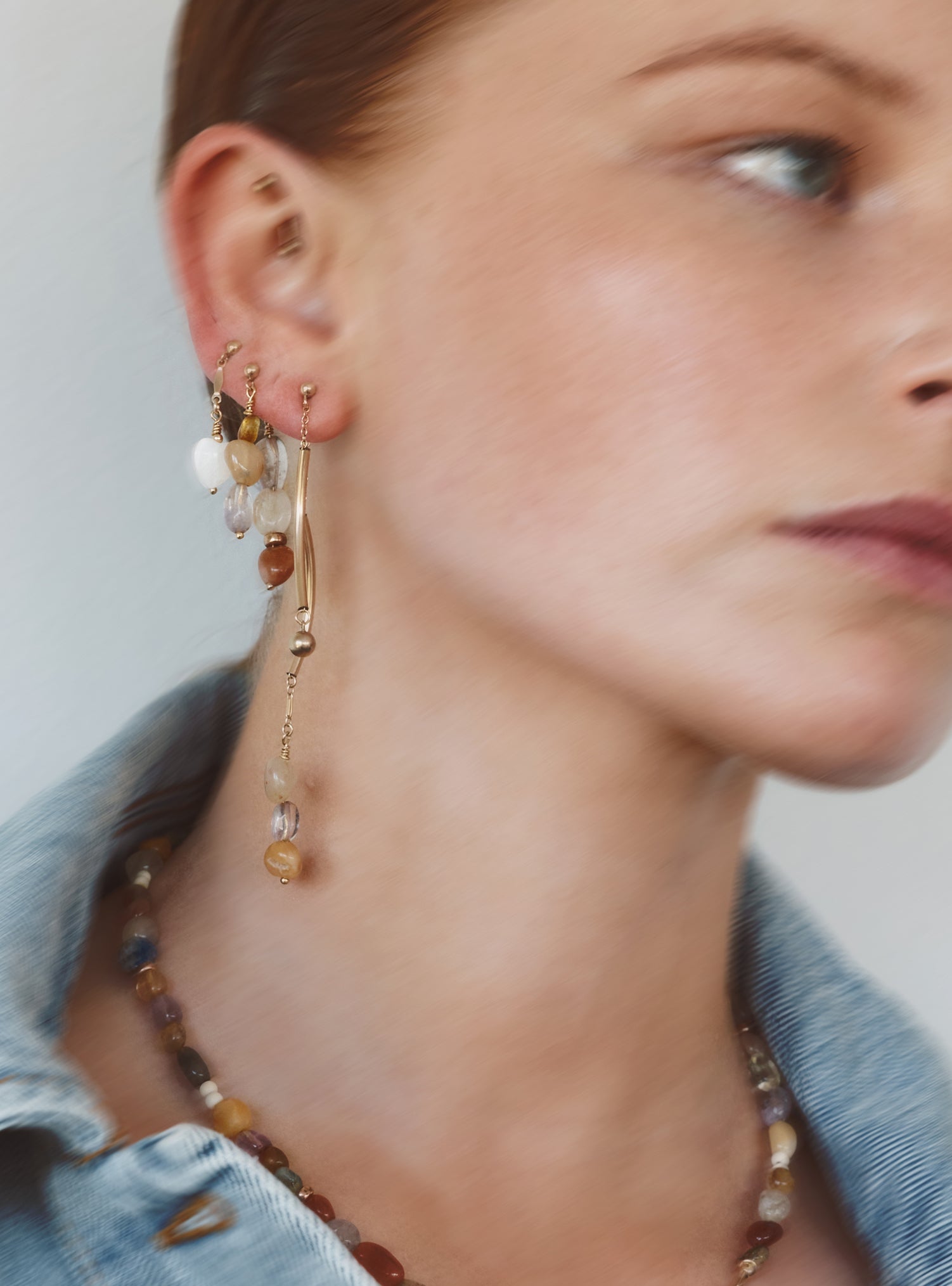 Alma Heart Earring