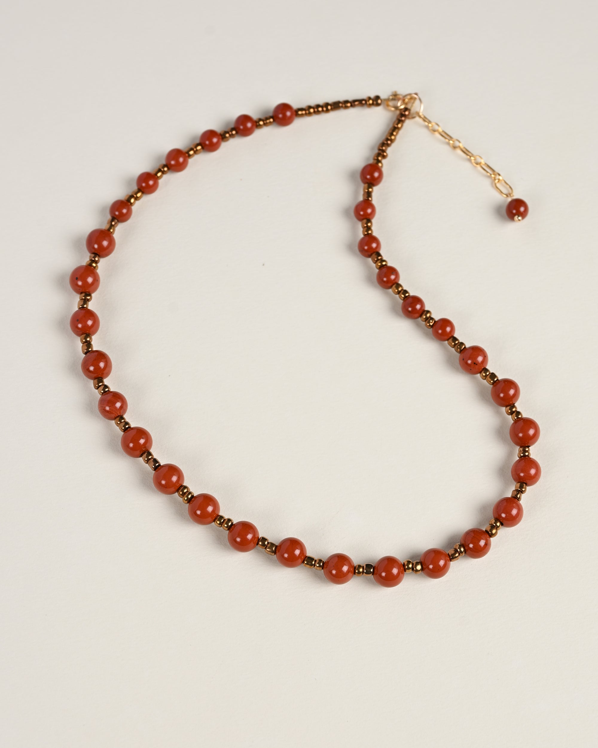 Aura Red Necklace