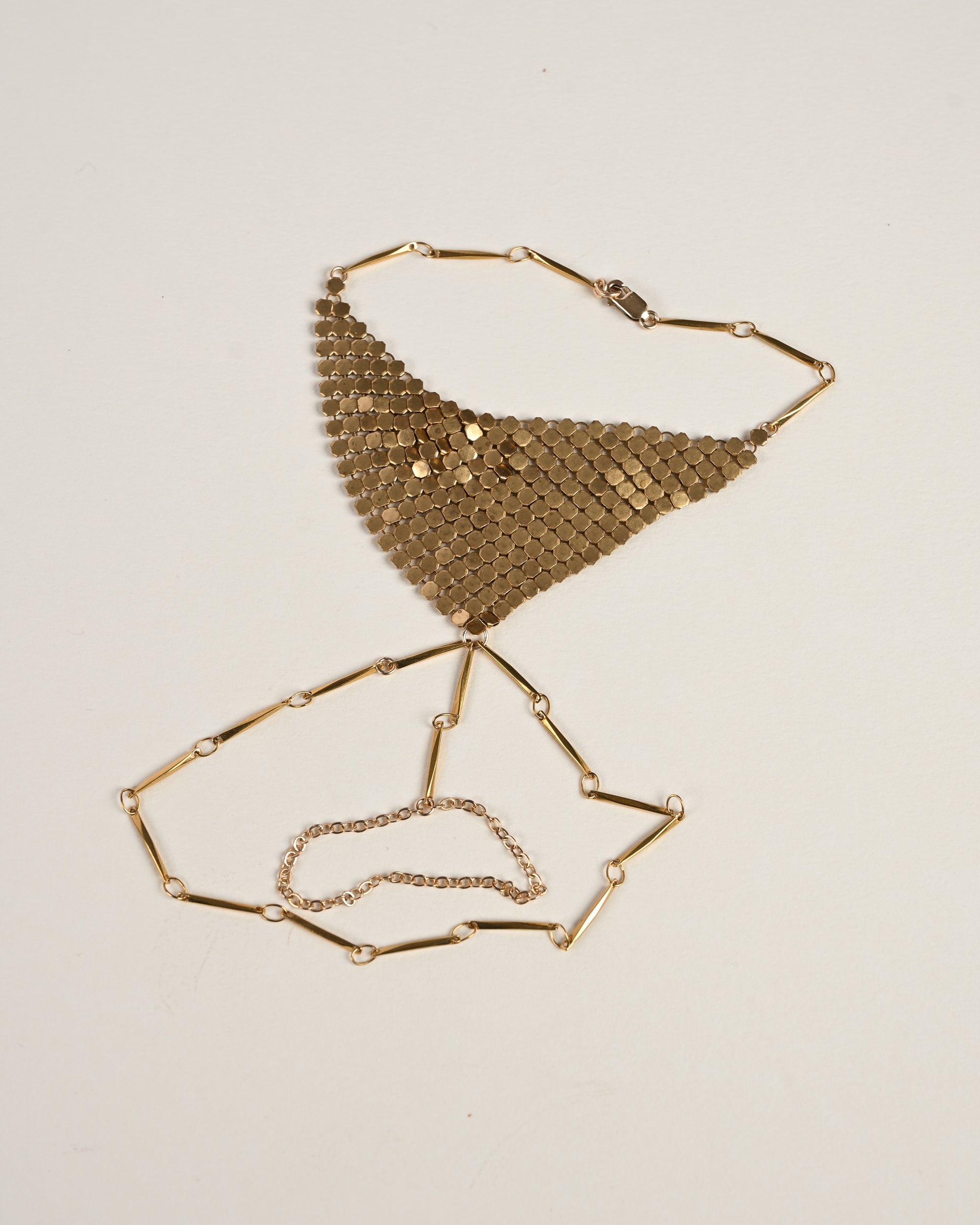 Orla Glomesh Gold Palmlet