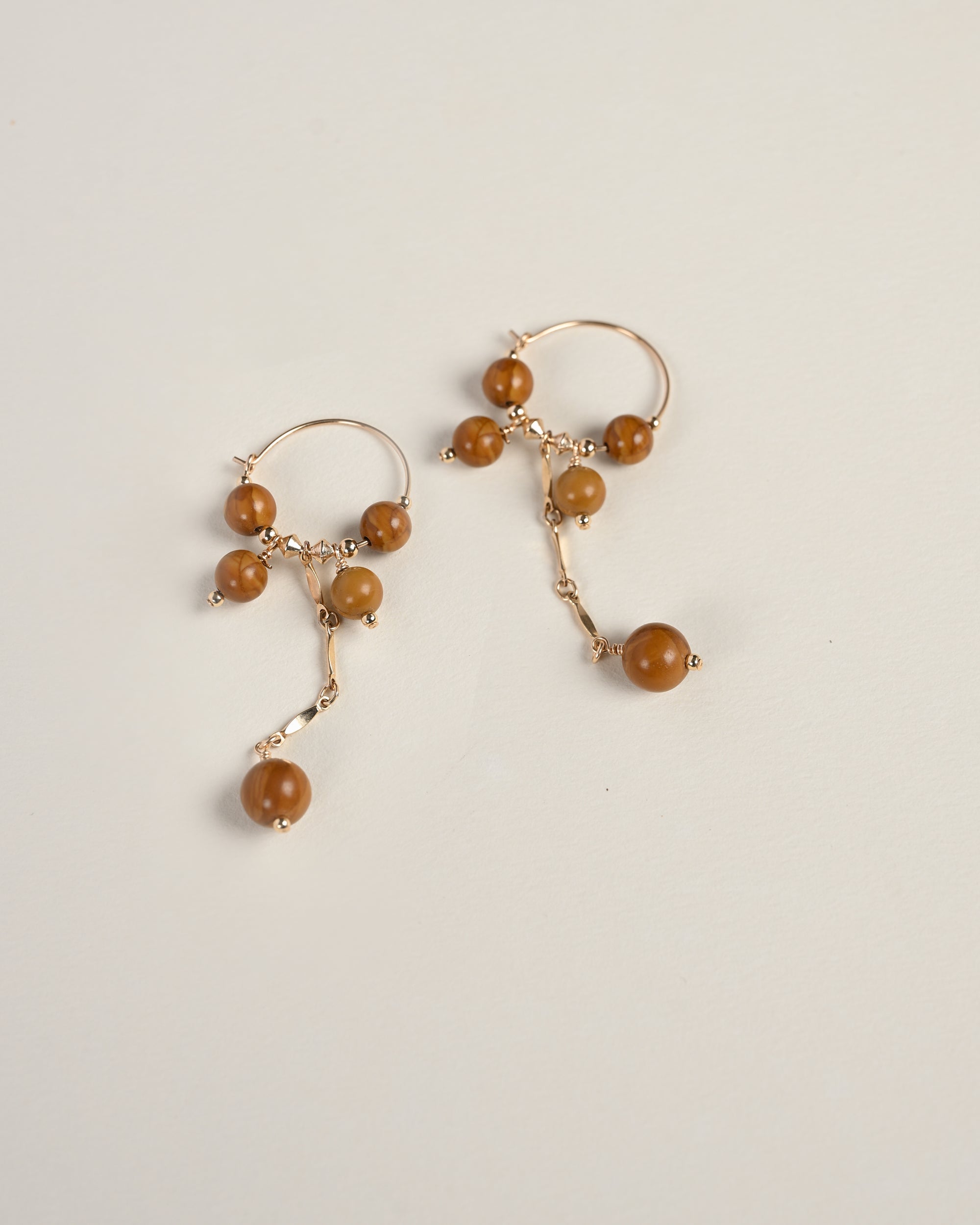 Arabella Wood Hoops