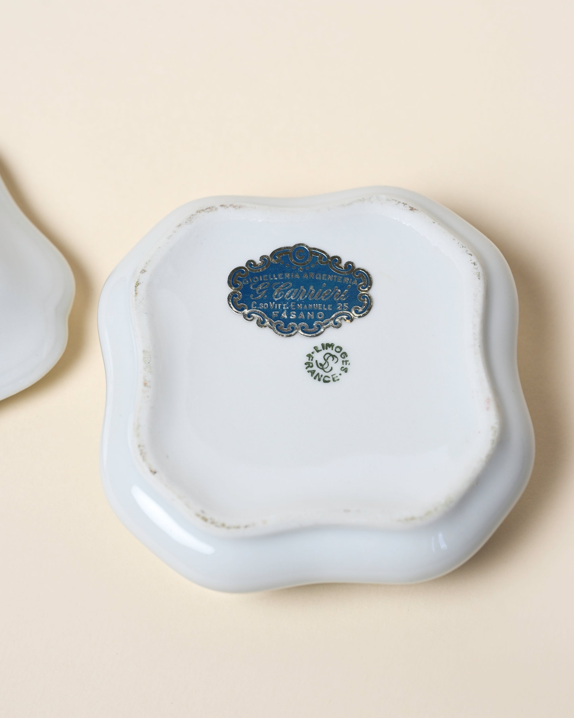 White Porcelain Jewellery Box