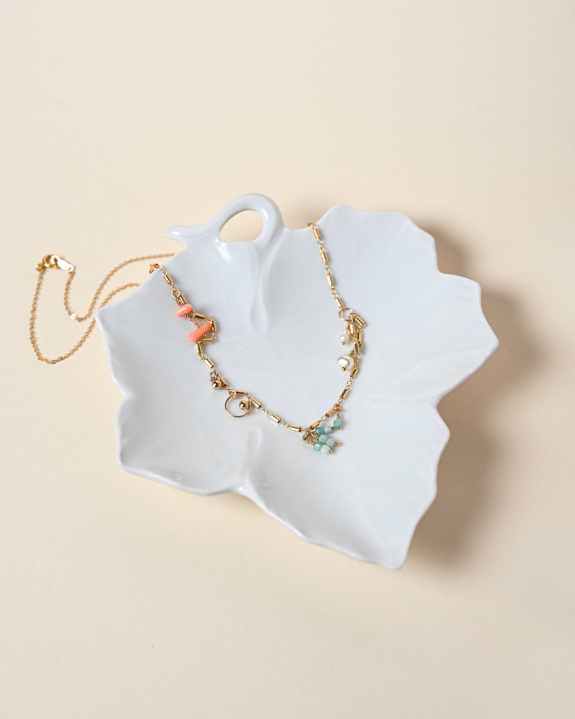 Porcelain Leaf Tray