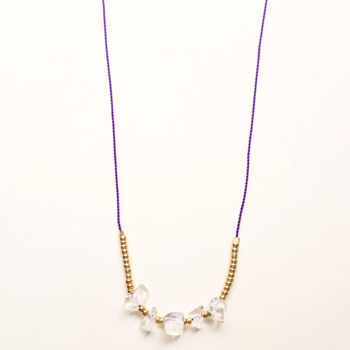 Golden Clarity Necklace
