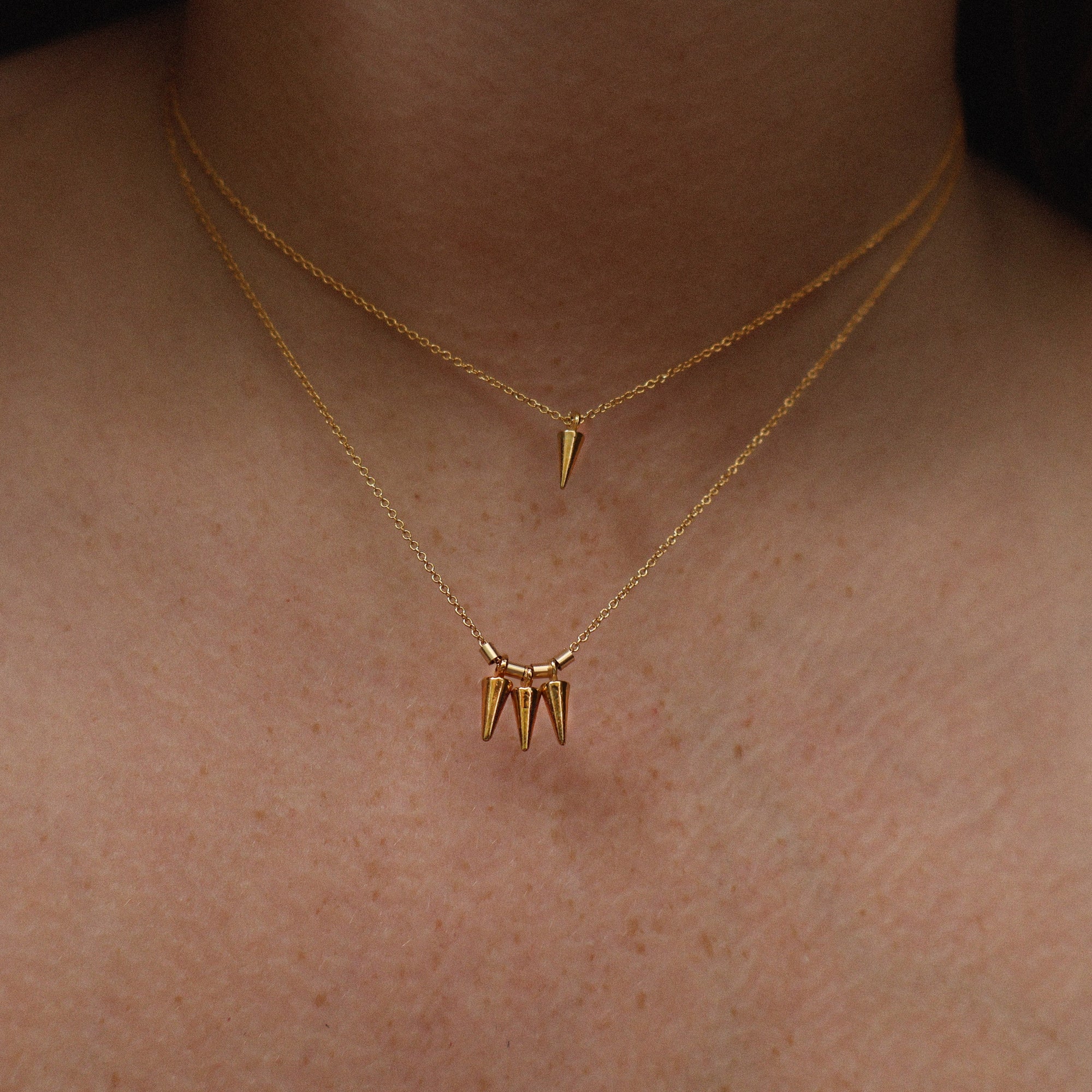 Bellbird Golden Layered Necklace
