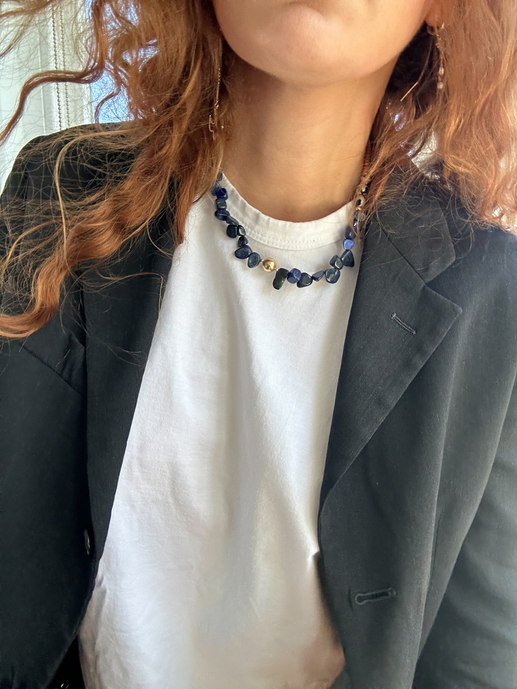 Saffron Necklace