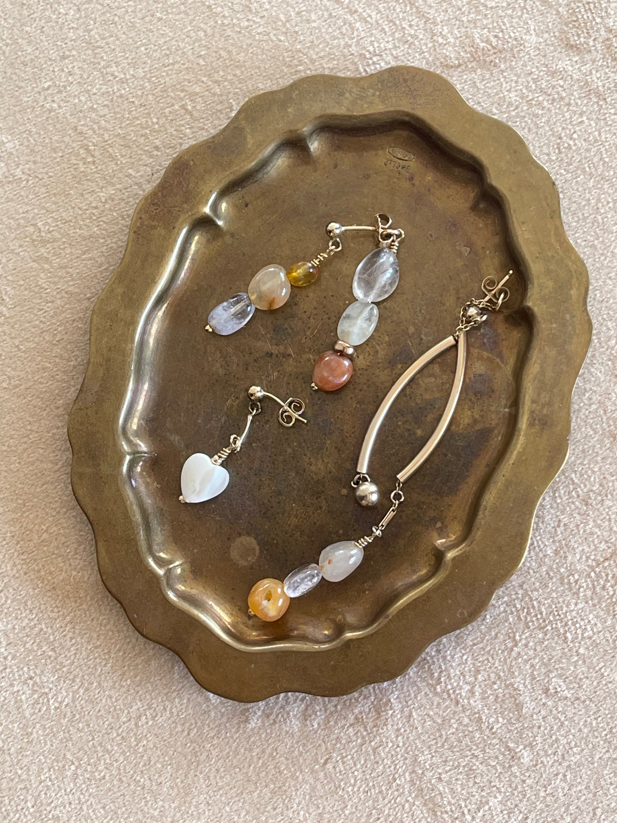 Alma Drop Bead Earring