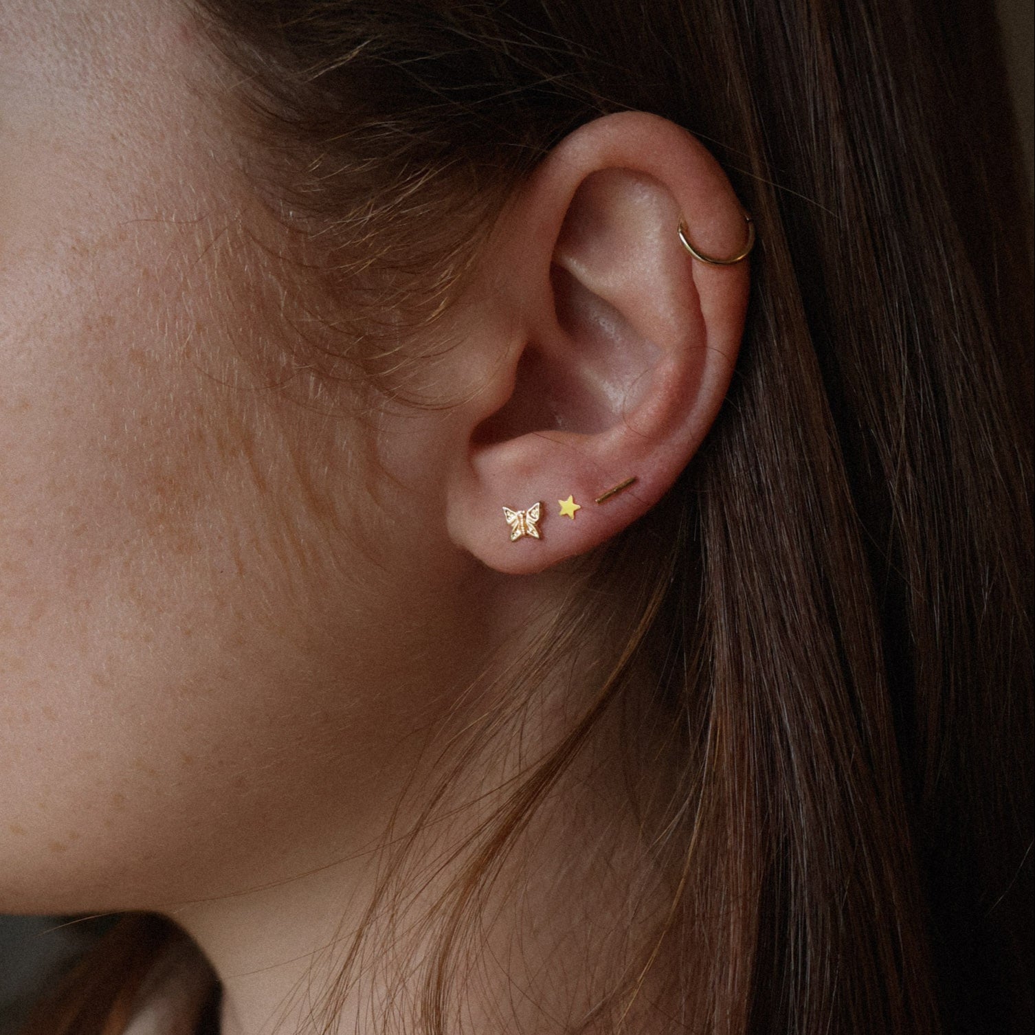 Butterfly Stud Earrings