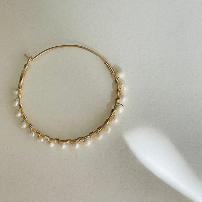 Myrtle Large Hoops
