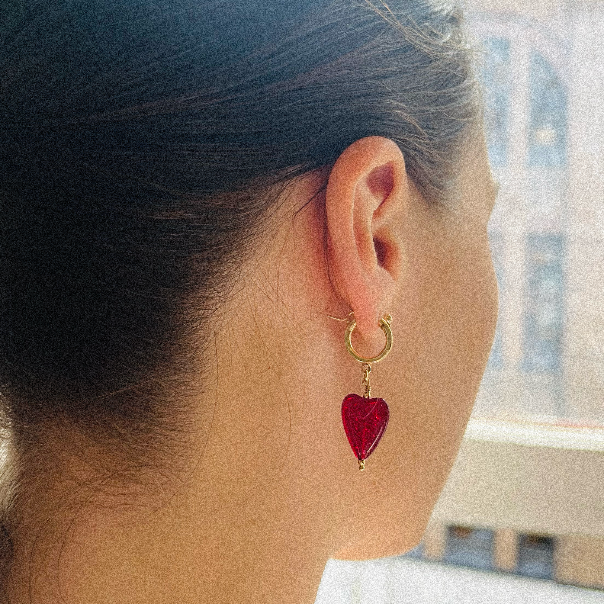 Heather Hoop Earrings