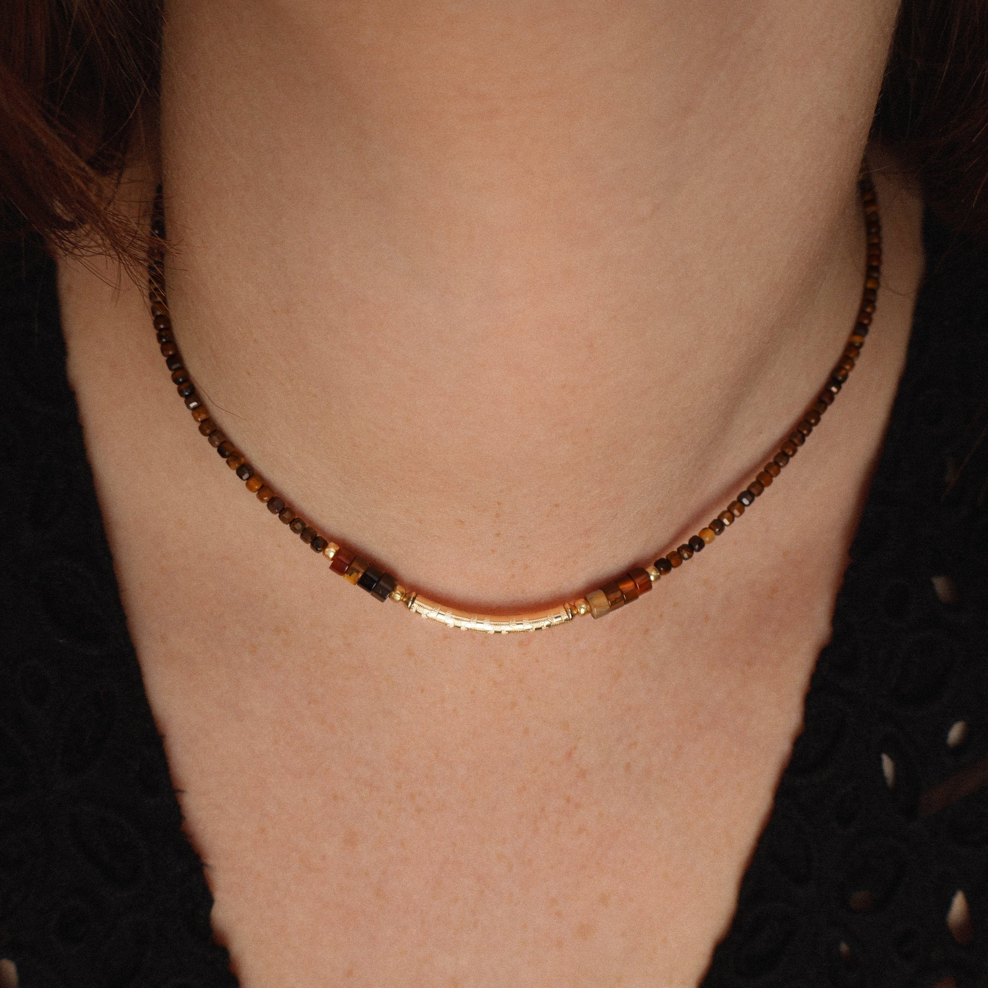 Hilma Ingot necklace