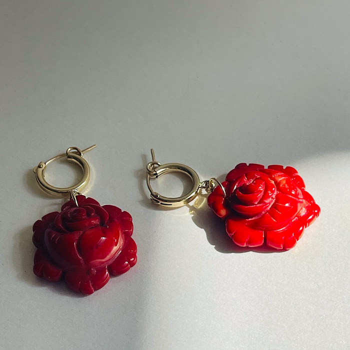 Rose Earrings