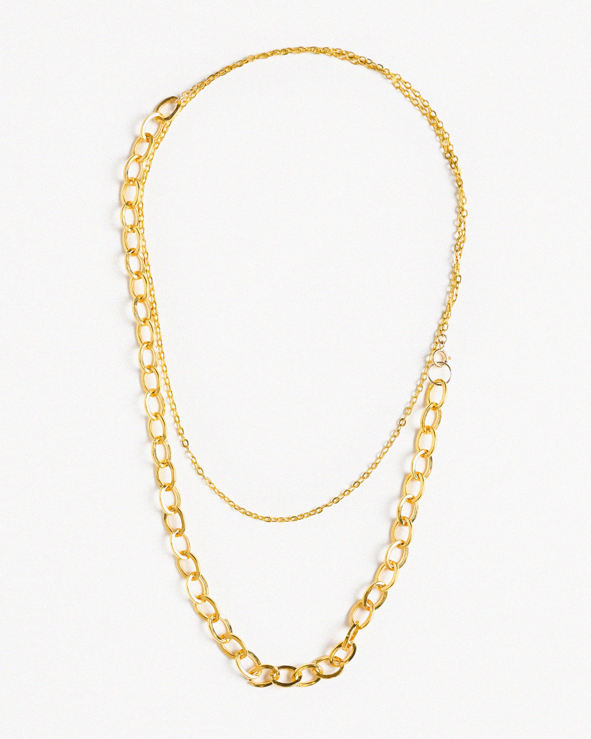Aria Long Gold Necklace