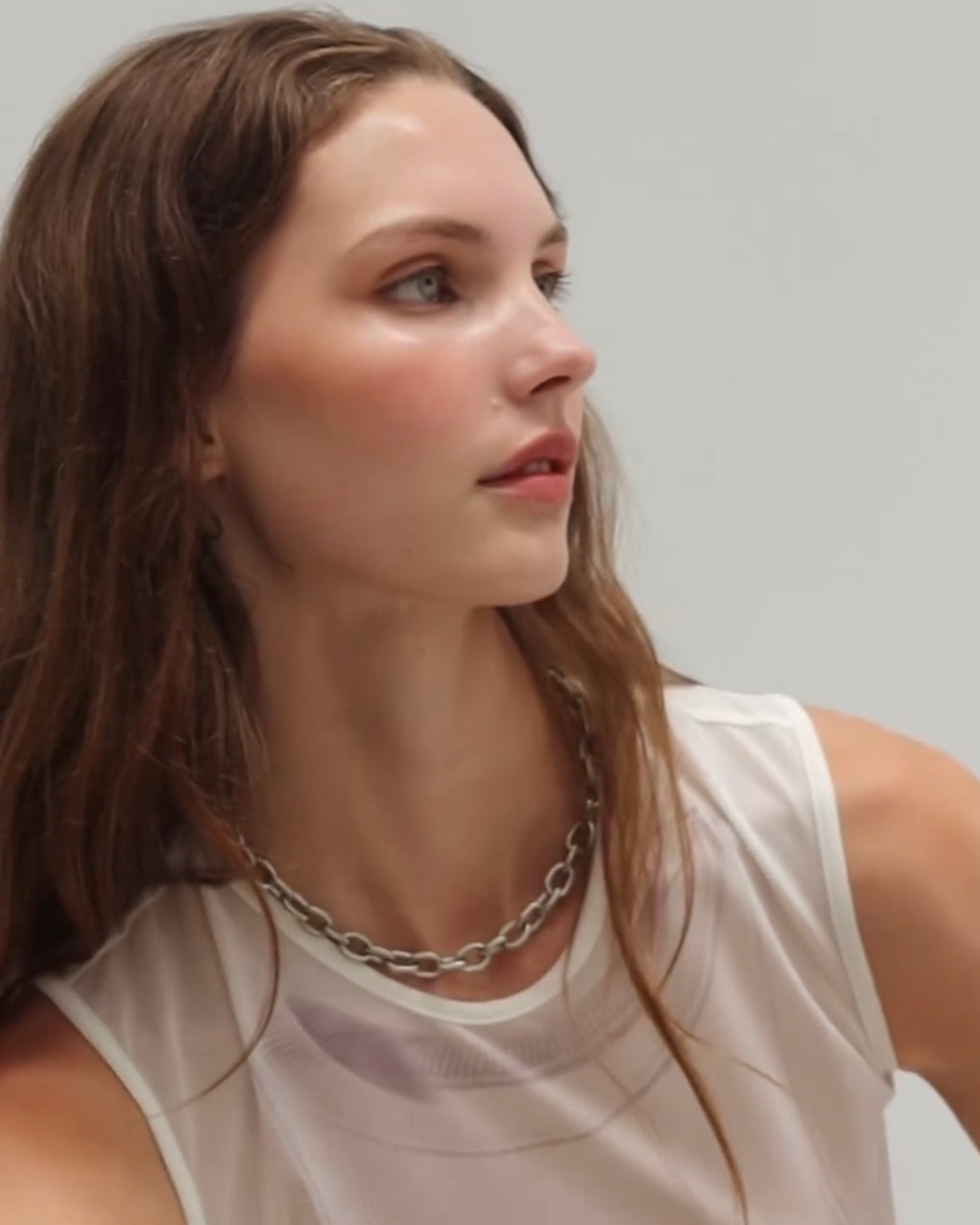 Stella Silver Chain Necklace