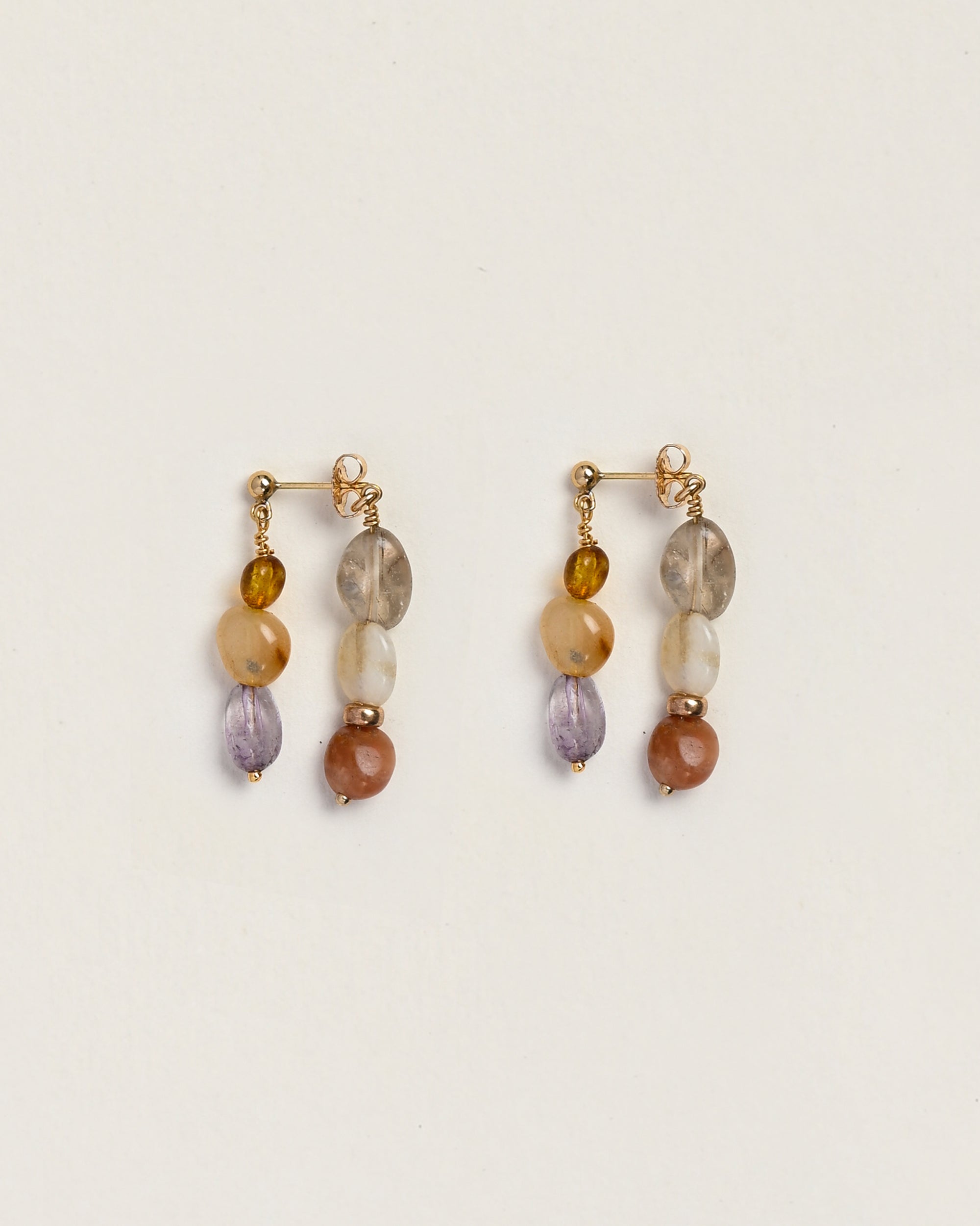 Alma Drop Bead Earring