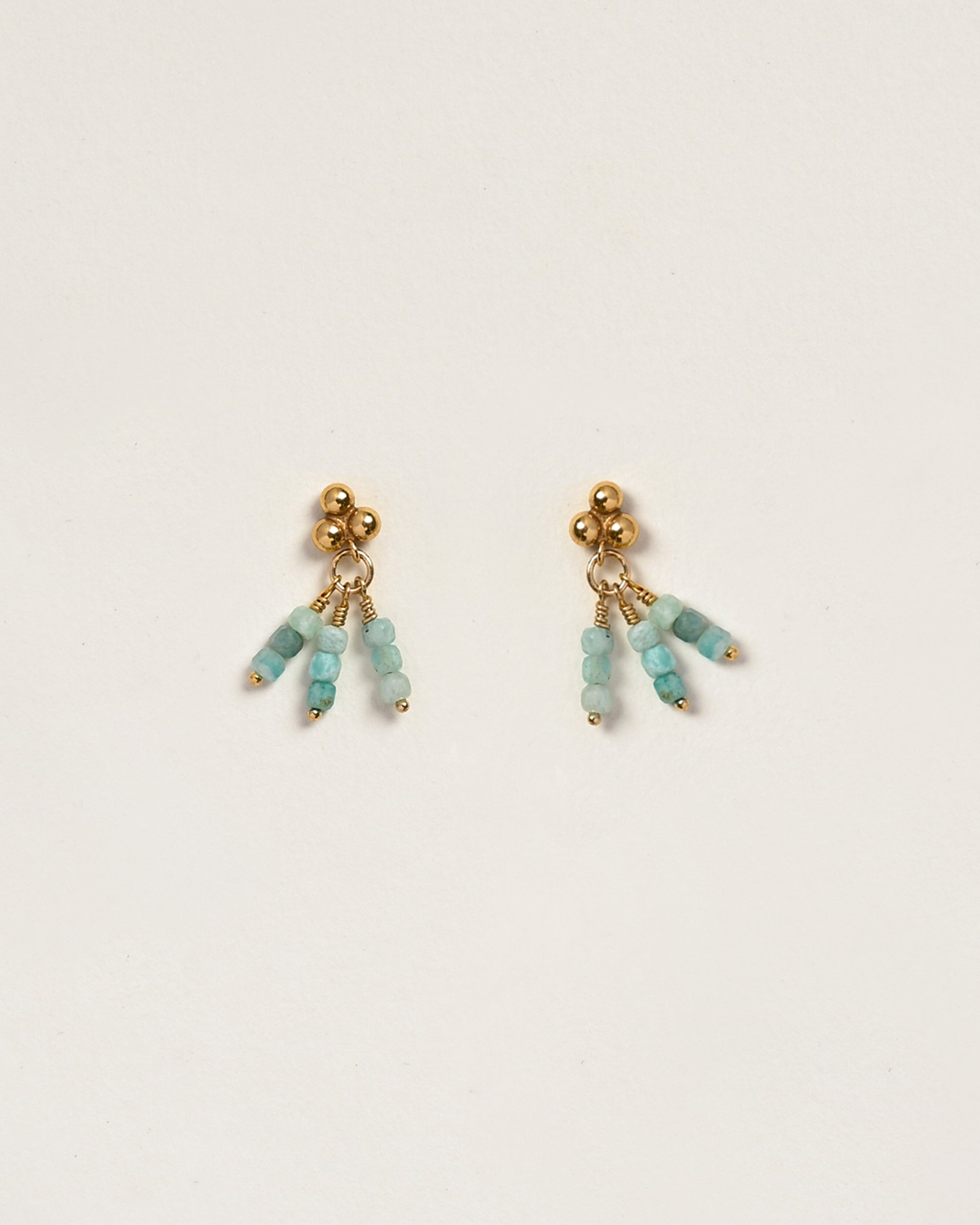 Dakota Amazonite Studs