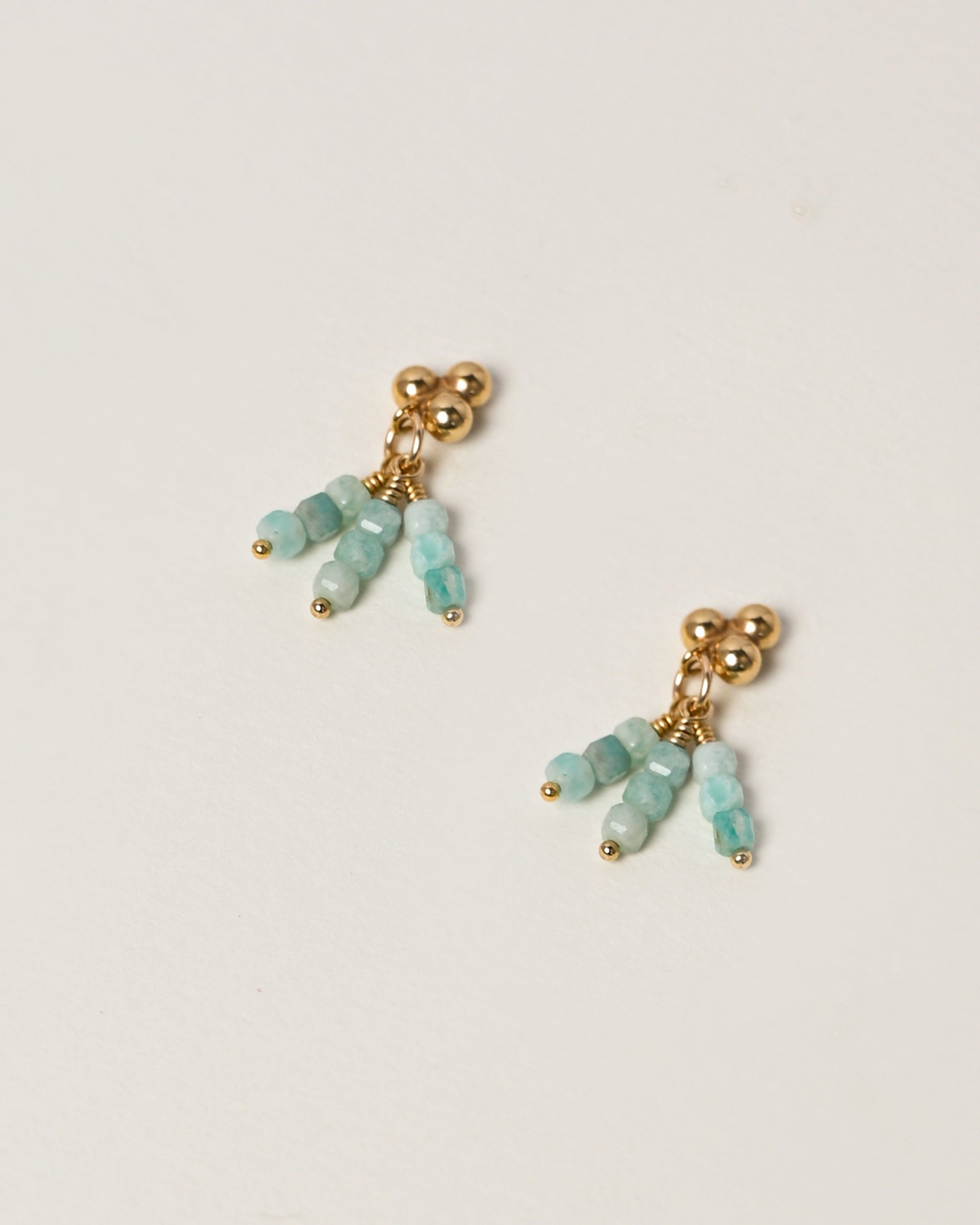 Dakota Amazonite Studs