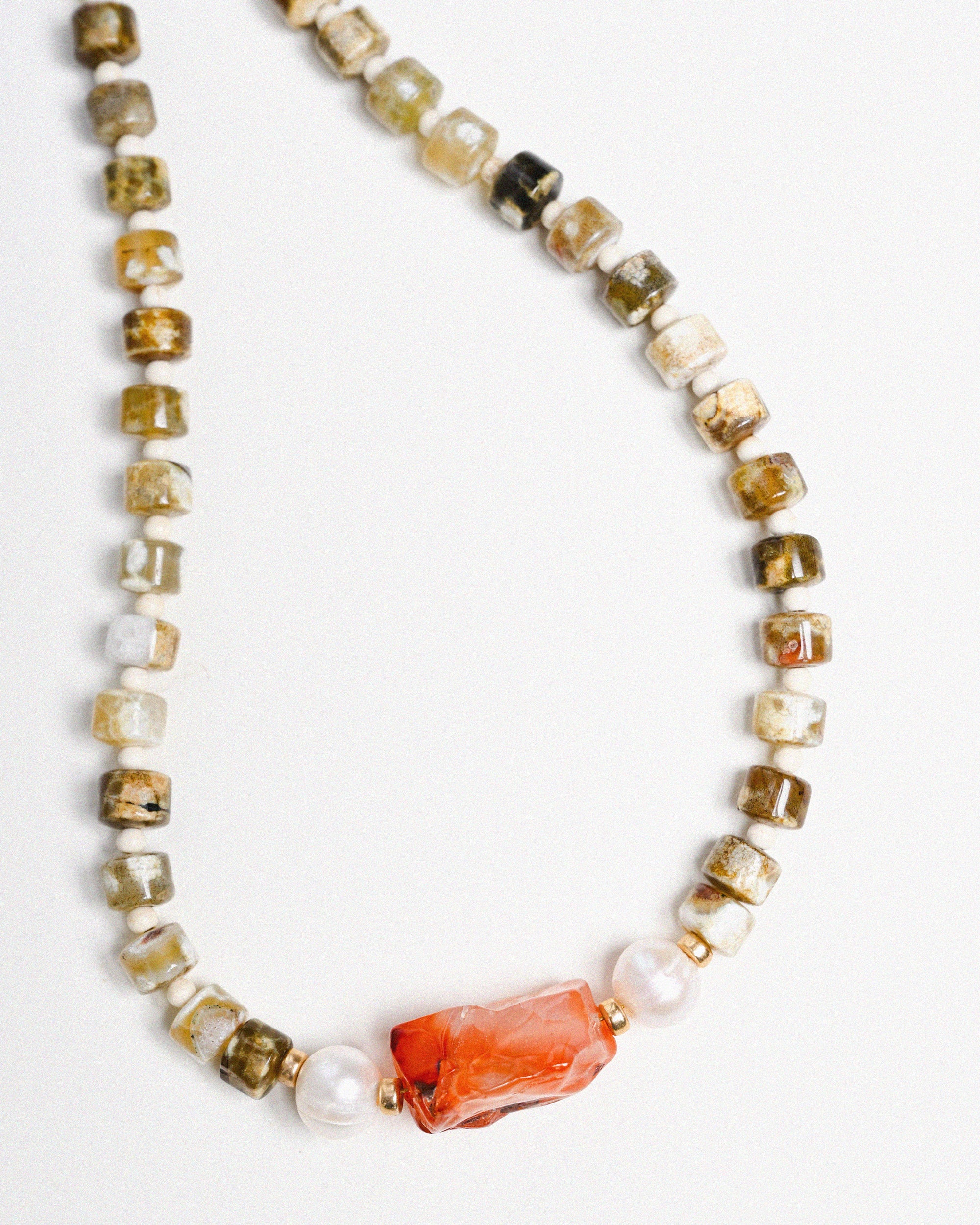 Pearl & Cream Necklace