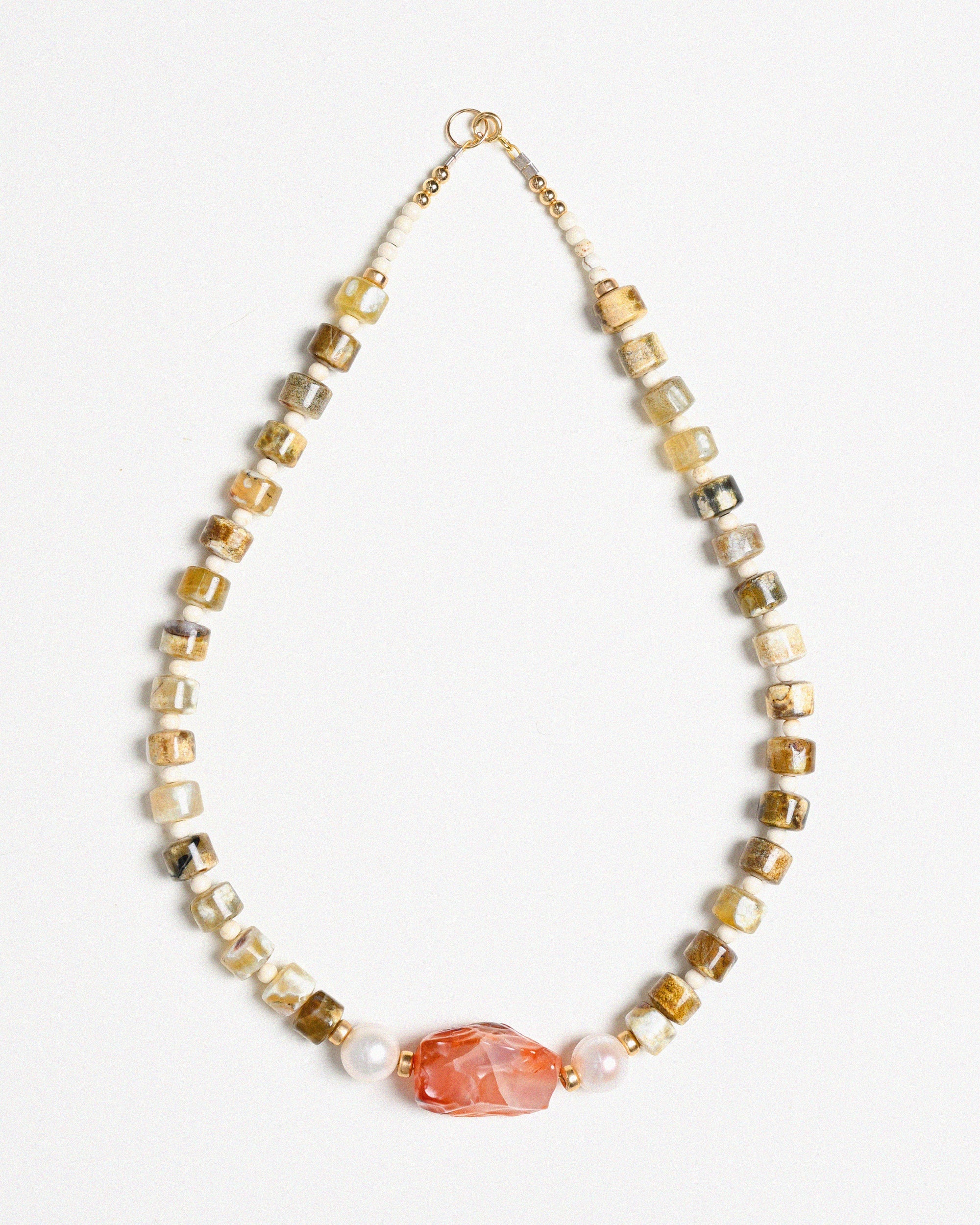 Pearl & Cream Necklace