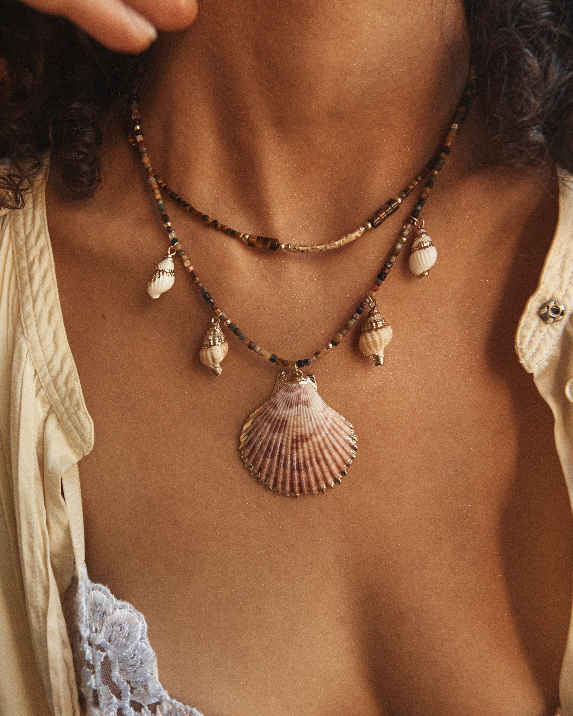 Hilma Ingot necklace