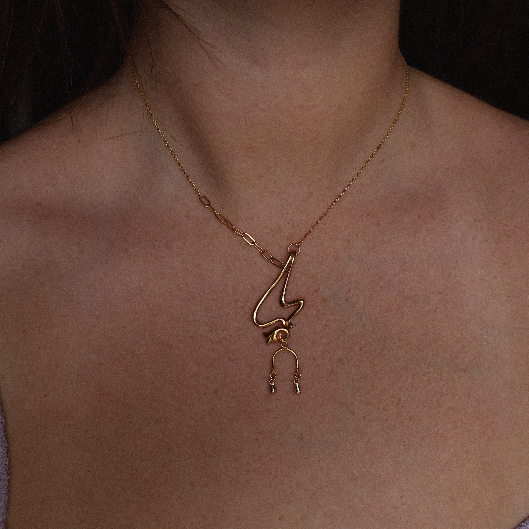 Bellbird Stellar Golden Necklace