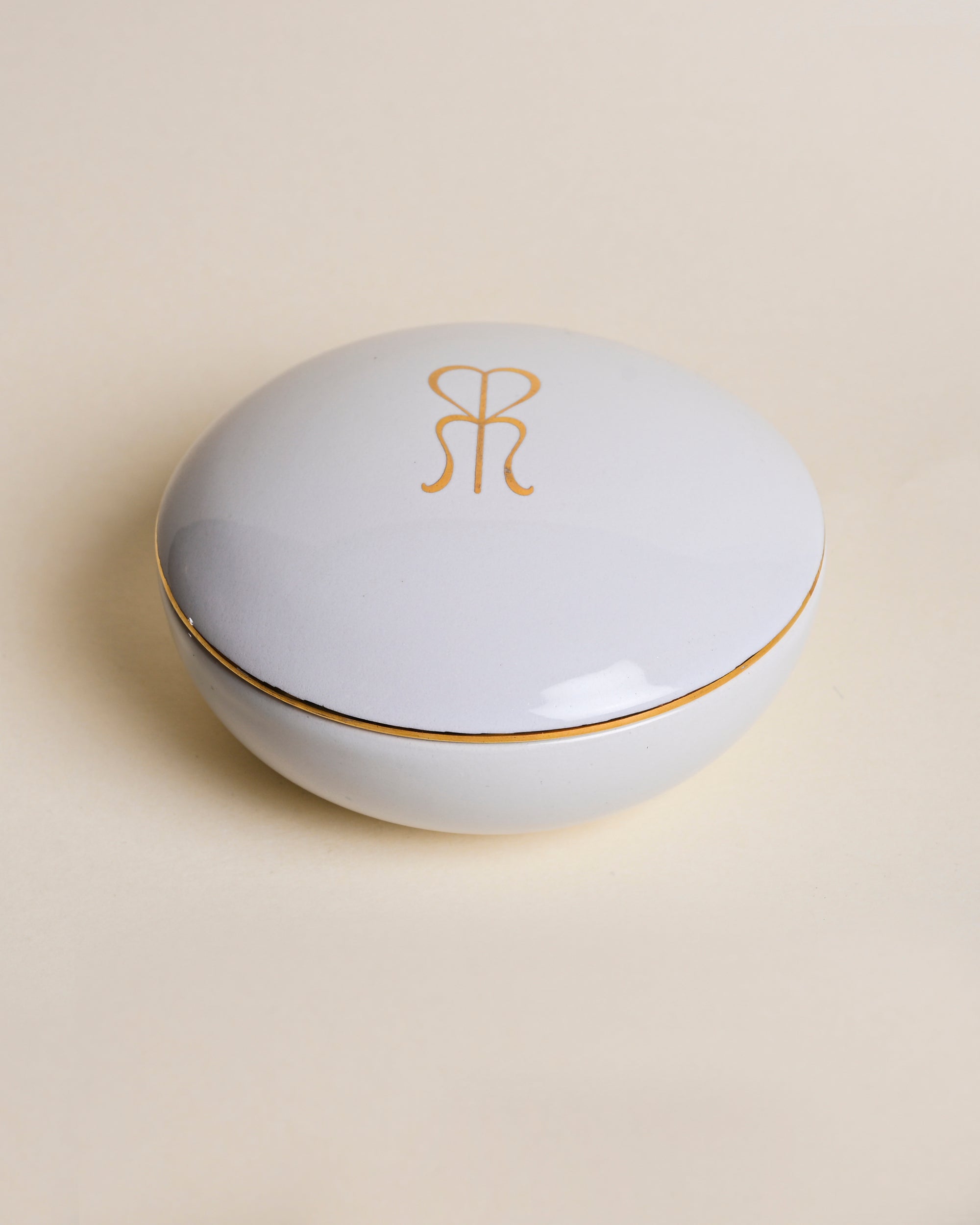 Vintage 1950s Porcelain Box