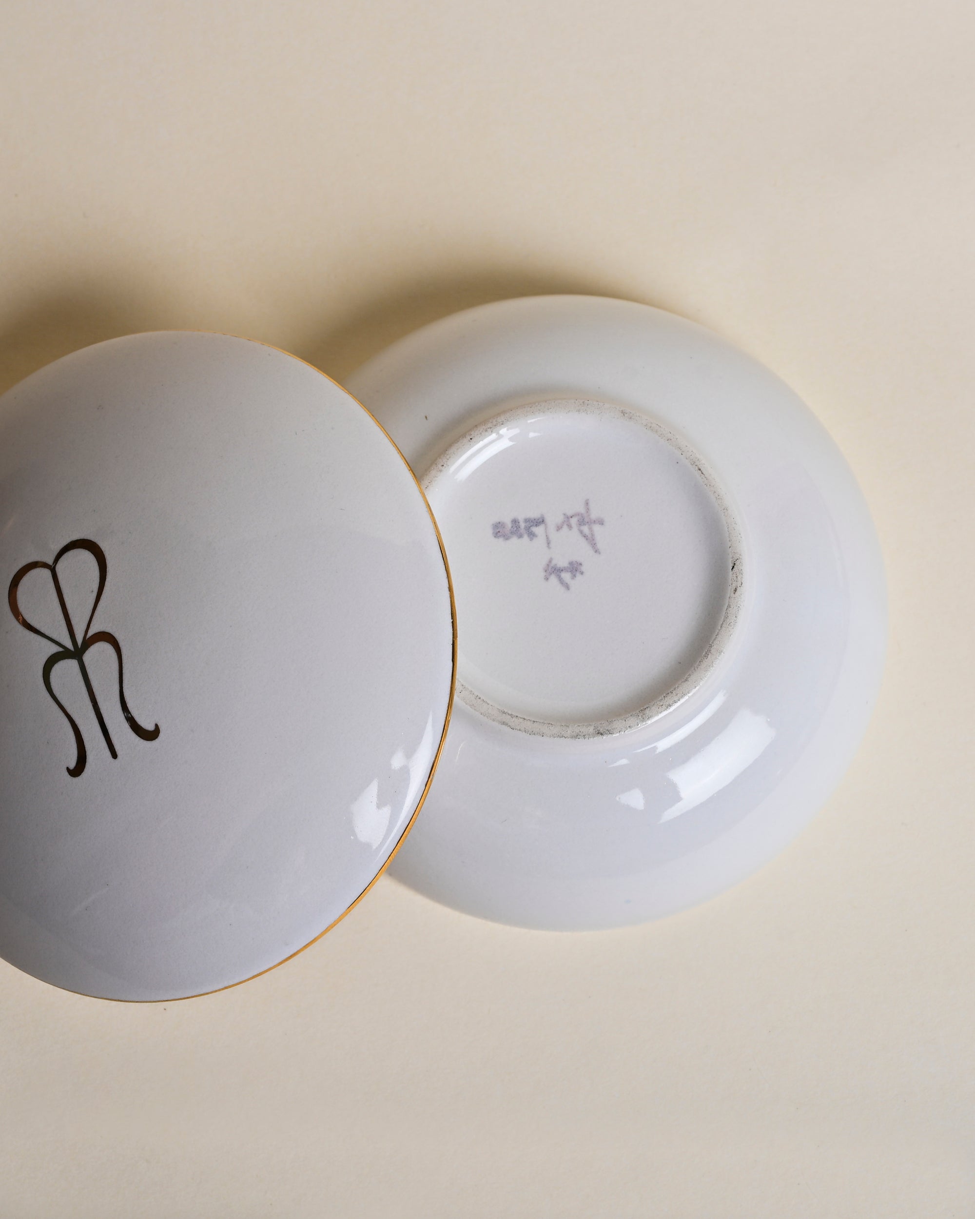 Vintage 1950s Porcelain Box