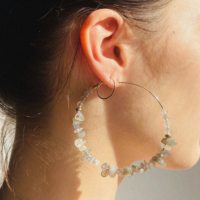 Aster Large Hoops