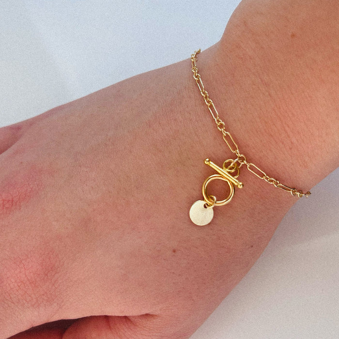 Calico Circle Bracelet
