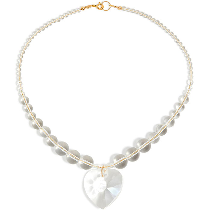 Glass Heart Necklace