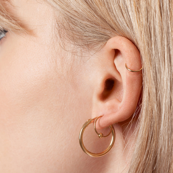 Calla Mid Hoops