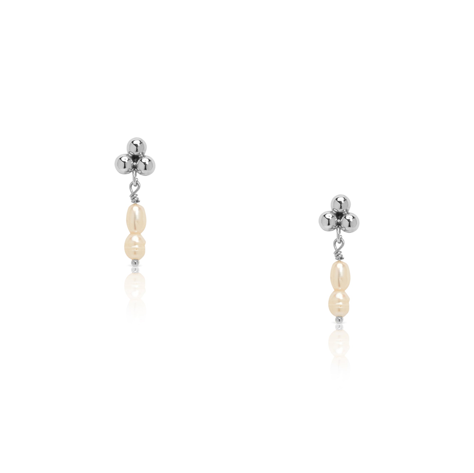 Cluster Pearl Studs